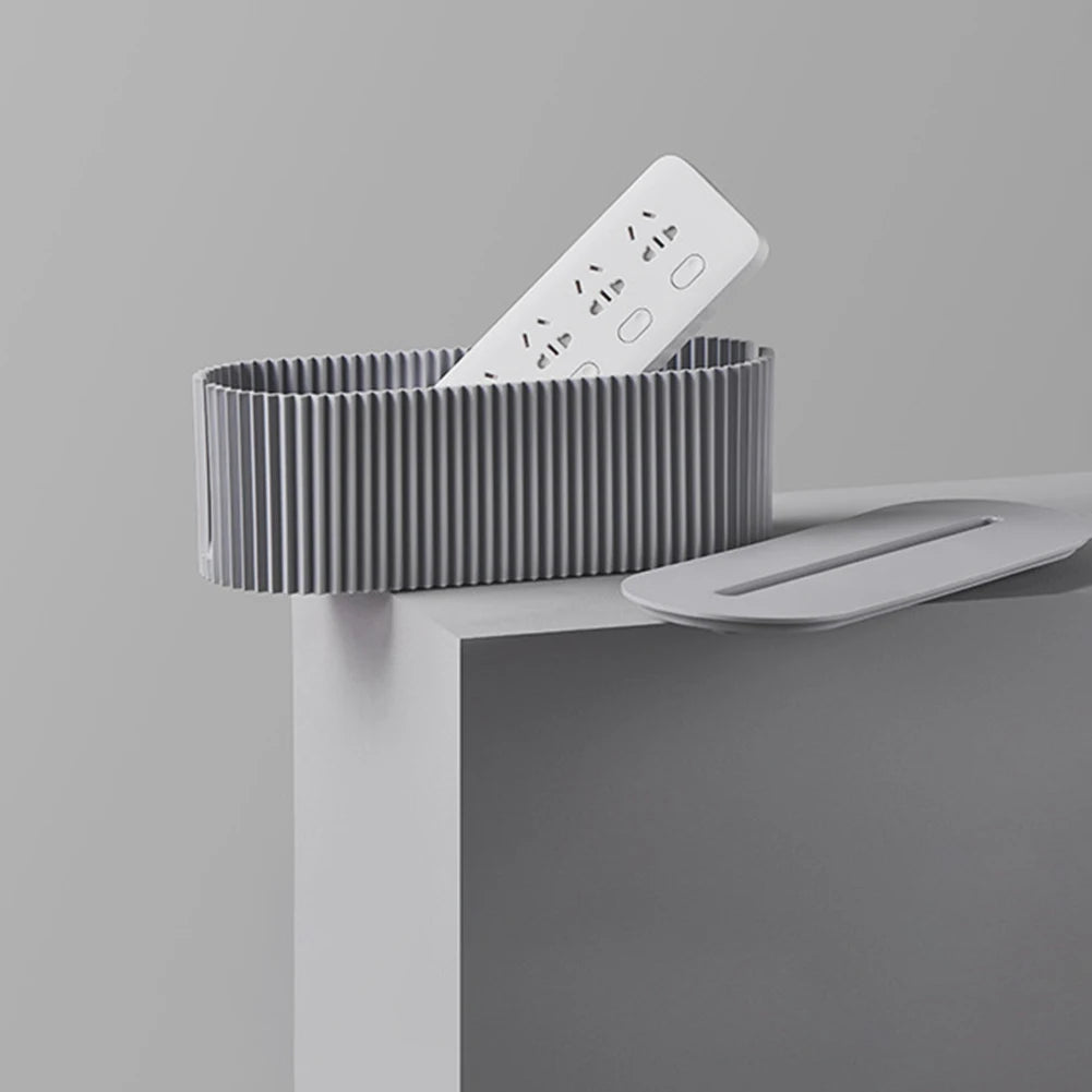 Caja Organizadora de Cables Grande (Cable Tidy Box) con Tapa | Solución de Gestión de Cables para Escritorio