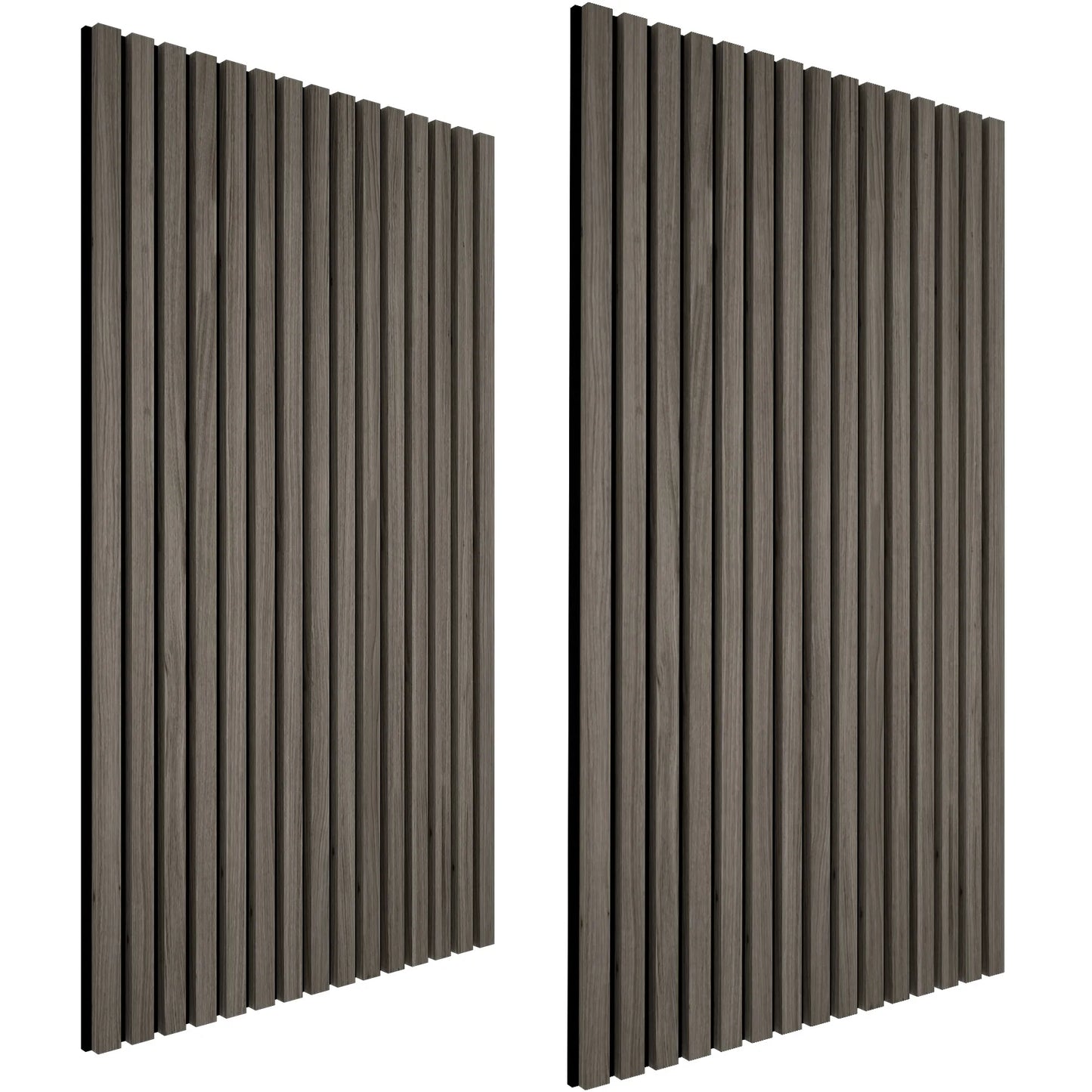 Paneles Acústicos Decorativos TECTAKE Sonic Wall (Chapa de Madera Real) - Set de Lamas con Absorción de Sonido y Fácil Instalación