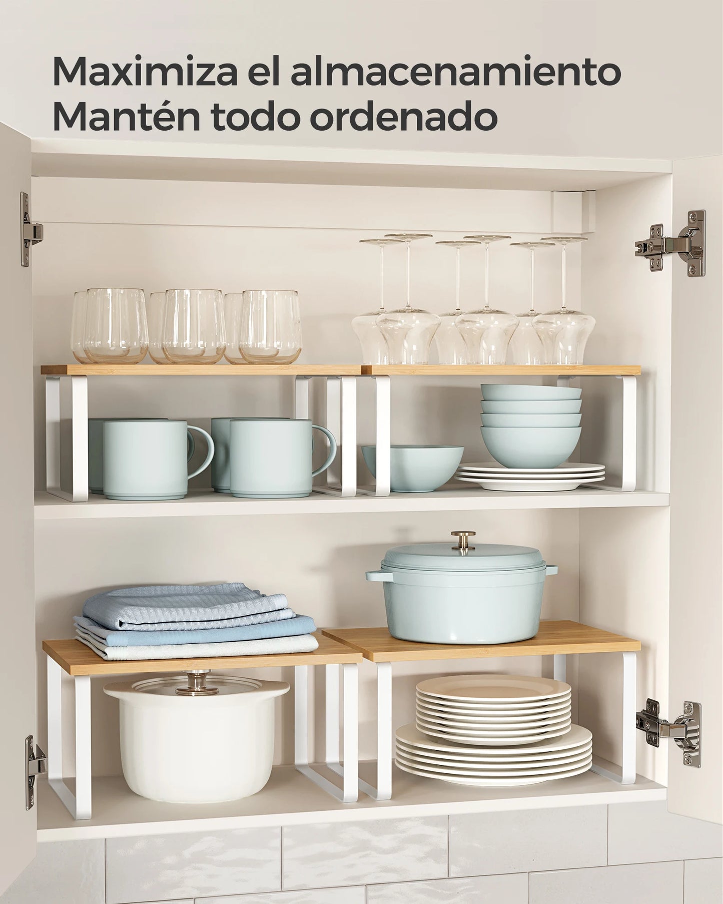 Set de 2 estantes para especias