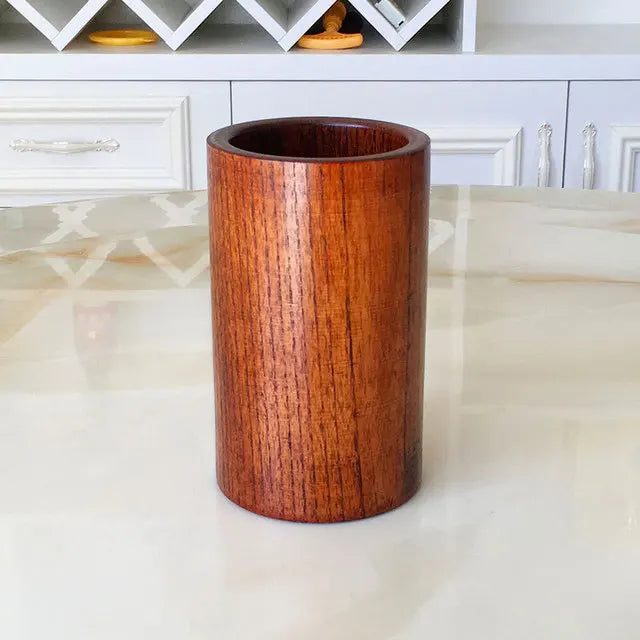 Set 9 Utensilios de Cocina Madera Teca Natural | Antiadherentes, Cucharas y Espátulas - Casarae