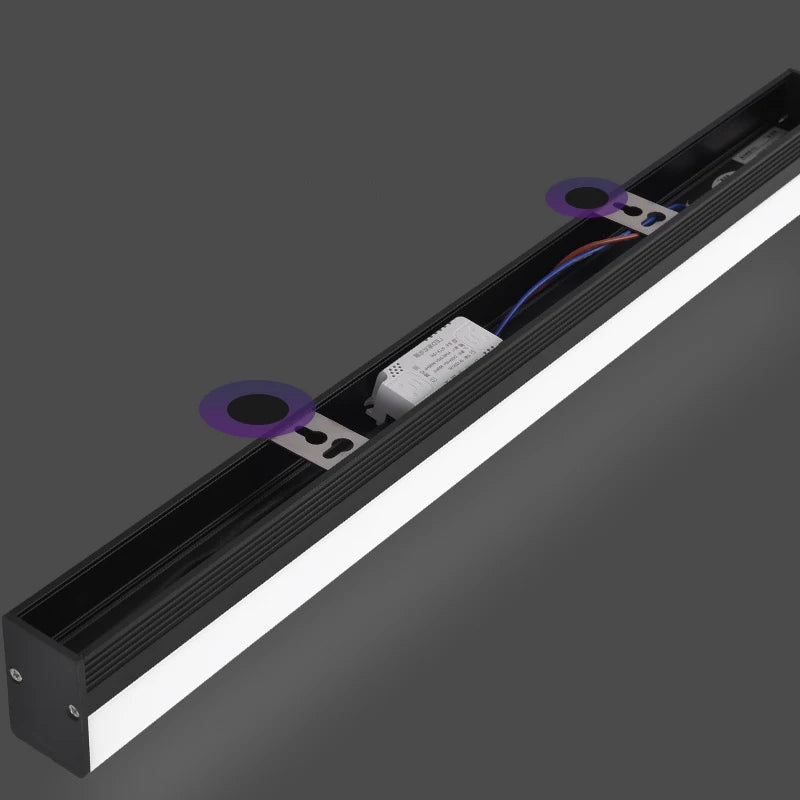 Lámpara de Pared LED Lineal (Diseño Súper Brillante) - Iluminación Moderna de Espejo para Baño y Hotel