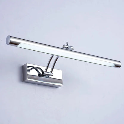 Aplique de Pared LED para Baño (Acero Inoxidable) - Lámpara de Espejo Impermeable L40/55/70CM con Interruptor y 3 Tonos