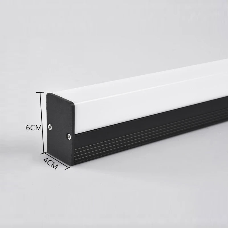 Lámpara de Pared LED Lineal (Diseño Súper Brillante) - Iluminación Moderna de Espejo para Baño y Hotel