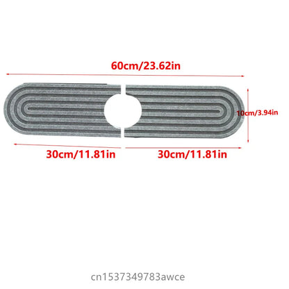 Tapete Absorbente Grifo Tierra de Diatomeas | Secado Rápido Antideslizante Fregadero - Casarae