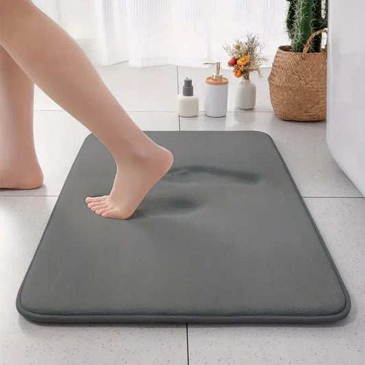 Alfombra de baño antideslizante y absorbente