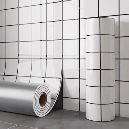 Papel Pintado Vinílico Autoadhesivo de Mármol 3D - Adhesivo Removible para Pared, Piso y Techo