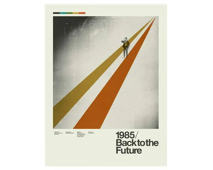 Póster Vintage de Películas y Series Clásicas (Lienzo Retro sin Marco)