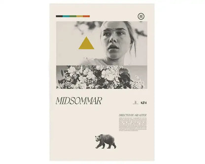 Póster Vintage de Películas y Series Clásicas (Lienzo Retro sin Marco)