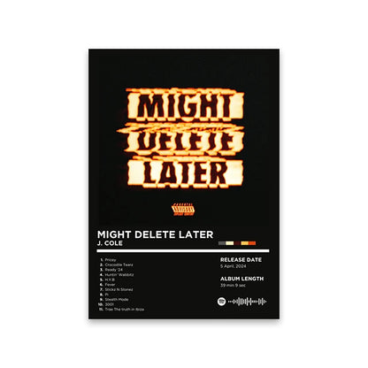 Lienzo musical retro para pared