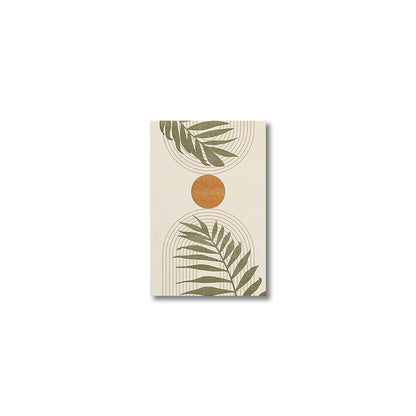 Set de 3 Pósteres Abstractos de Hojas Tropicales