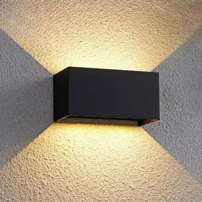 Aplique de Pared LED (Aluminio IP65) - Lámpara Impermeable 12W/24W para Interior, Exterior y Escaleras