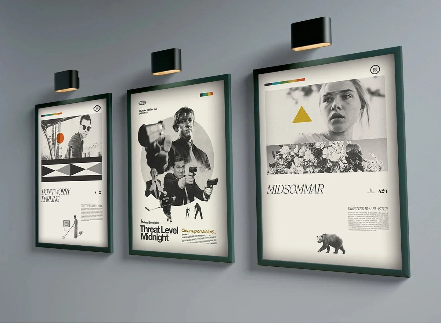 Póster Vintage de Películas y Series Clásicas (Lienzo Retro sin Marco)