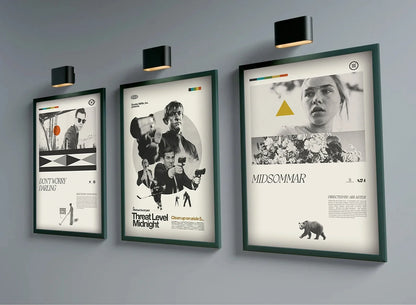 Póster Vintage de Películas y Series Clásicas (Lienzo Retro sin Marco)