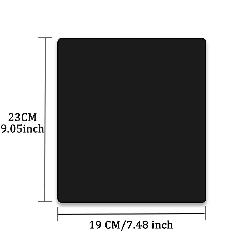 Mouse Pad Pequeño de Cuero PU (Antideslizante) - Impermeable y Antirrayas para PC y Portátil