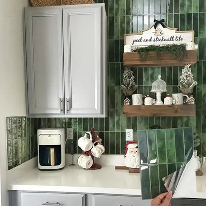 Stickers de Azulejos de Pared Autoadhesivos (Peel and Stick) - Impermeables y Resistentes al Calor