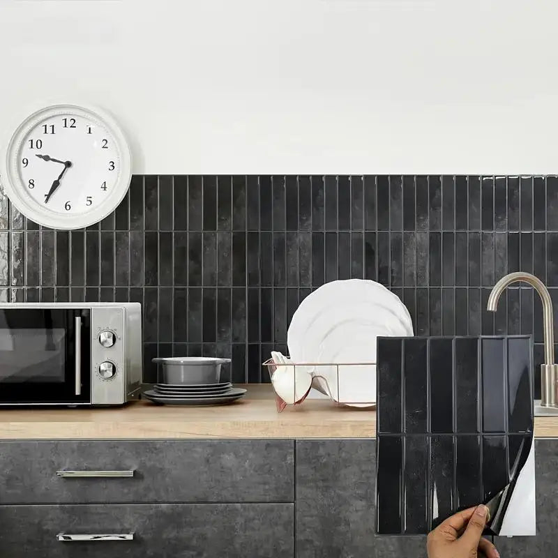 Stickers de Azulejos de Pared Autoadhesivos (Peel and Stick) - Impermeables y Resistentes al Calor