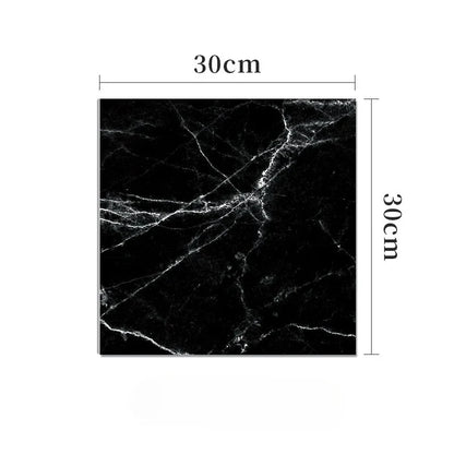 Sticker Autoadhesivo de Pared 3D Imitación Azulejo Cerámico (Efecto Mármol, Impermeable)