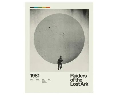 Póster Vintage de Películas y Series Clásicas (Lienzo Retro sin Marco)