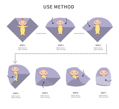 Manta de Muselina de Bambú y Algodón de Doble Capa (120x110 cm) - Envoltura Suave y Multiusos