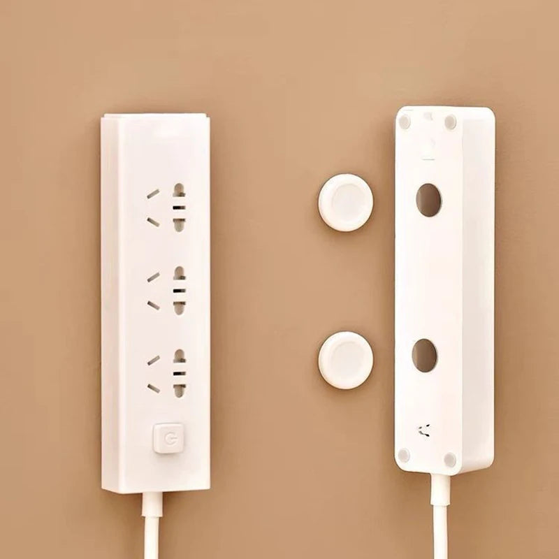 Soporte Magnético de Pared para Mandos a Distancia y Regletas | Gancho Adhesivo sin Taladro para Control Remoto, Router y Aire Acondicionado