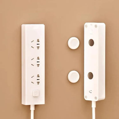 Soporte Magnético de Pared para Mandos a Distancia y Regletas | Gancho Adhesivo sin Taladro para Control Remoto, Router y Aire Acondicionado