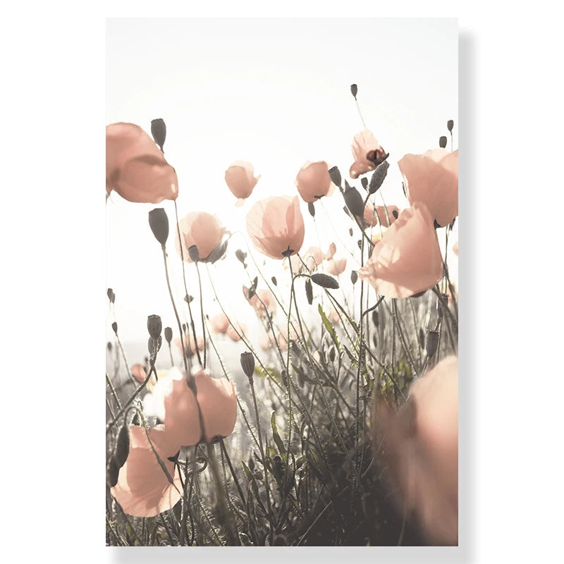 Lámina de Paisaje Marino Nórdico en Lienzo