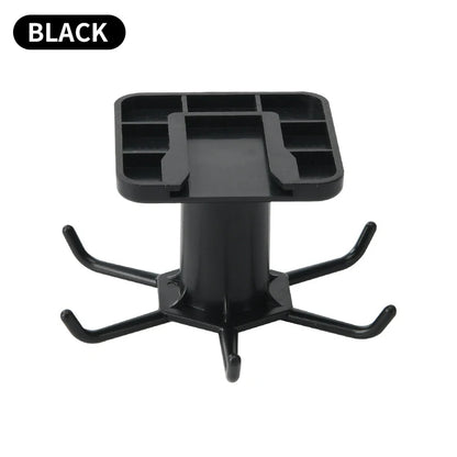 Colgador Giratorio de Cocina sin Taladro | Estante de Pared con Ganchos para Utensilios y Accesorios de Cocina