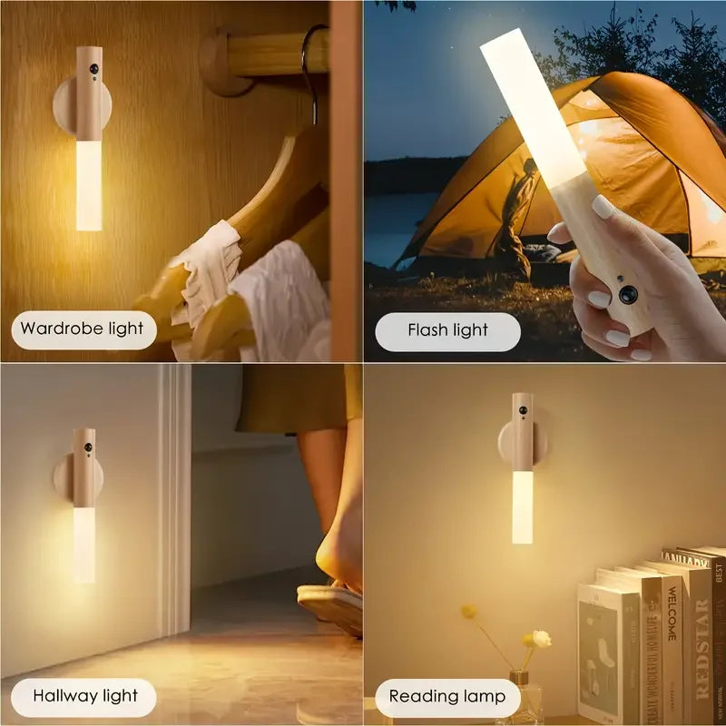 Luz nocturna LED con sensor de movimiento