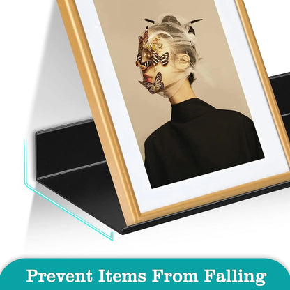 Estante Flotante de Almacenamiento Sin Perforación - Organizador de Pared Multiusos