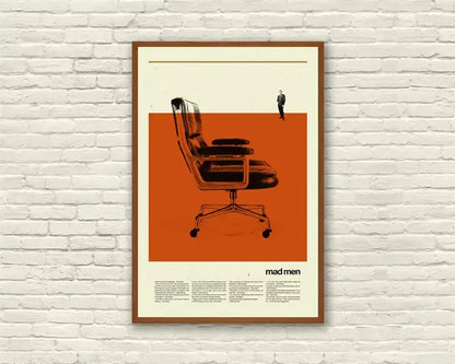 Póster Vintage de Películas y Series Clásicas (Lienzo Retro sin Marco)