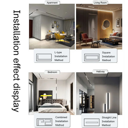 Sistema de Iluminación Modular Magnético (20 Tipos, DC48V) - Focos LED Smart Tuya/Zigbee con Alto CRI para Hogares Modernos