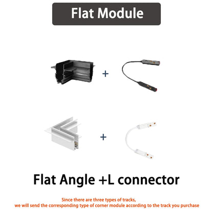 Sistema de Iluminación Modular Magnético (20 Tipos, DC48V) - Focos LED Smart Tuya/Zigbee con Alto CRI para Hogares Modernos