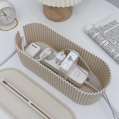 Caja Organizadora de Regletas Domésticas Multi-Propósito | Contenedor de Gestión de Cables y Datos para el Hogar