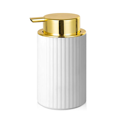 Dispensador de Jabón de Espuma Negra (PET) - Botella de Bomba para Manos y Platos