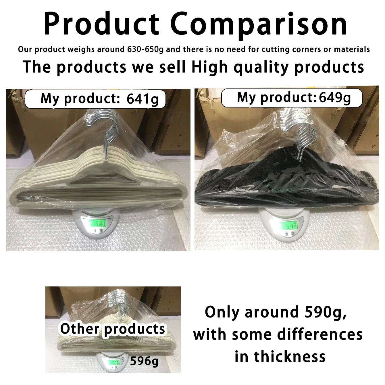 Set de Perchas de Terciopelo Flocado (Ultrafinas) - Perchas Antideslizantes, Resistentes y Ahorradoras de Espacio para Trajes