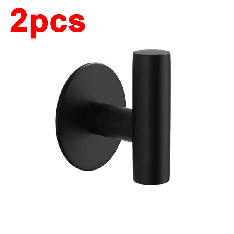 Gancho de Pared de Acero Inoxidable de Alta Resistencia | Colgador de Toallas, Abrigos y Utensilios para Baño y Cocina