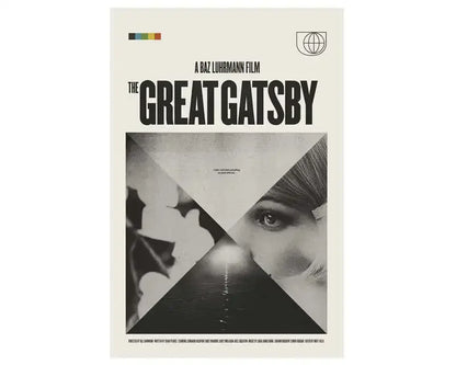 Póster Vintage de Películas y Series Clásicas (Lienzo Retro sin Marco)