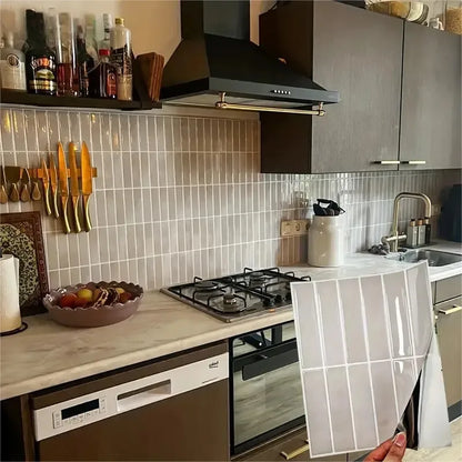 Stickers de Azulejos de Pared Autoadhesivos (Peel and Stick) - Impermeables y Resistentes al Calor