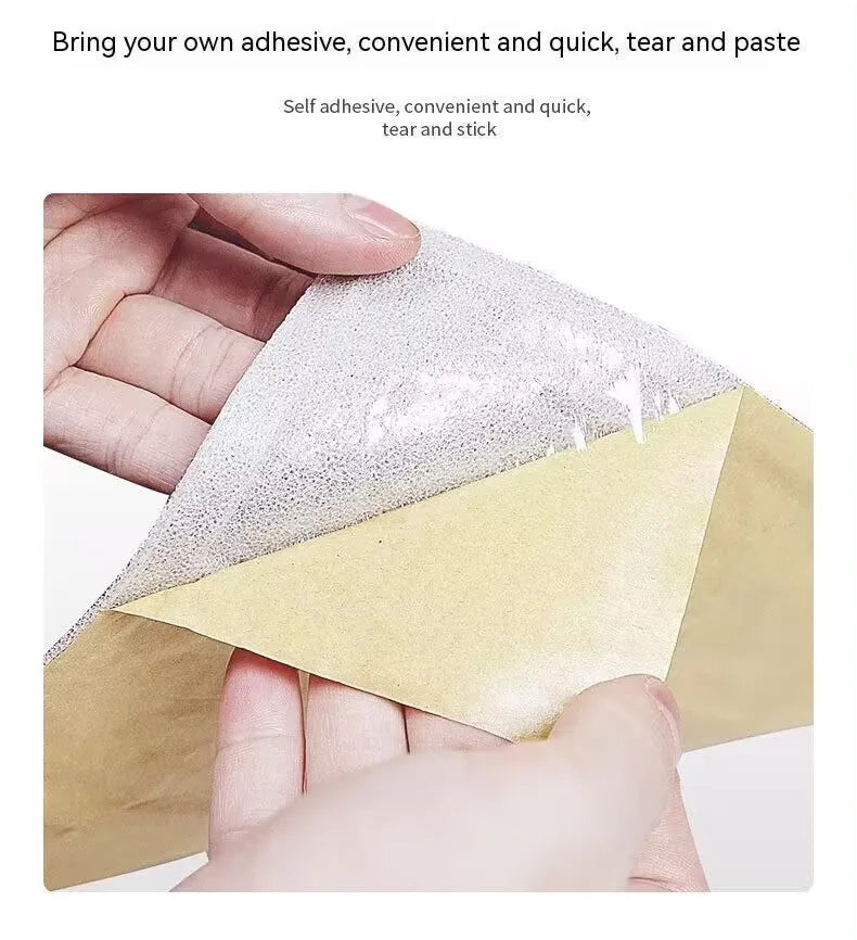 Pegatinas de Pared 3D de Espuma Suave (70cm x 2m) - Panel Autoadhesivo de Ladrillo Anticolisión, Aislante de Ruido para el Hogar