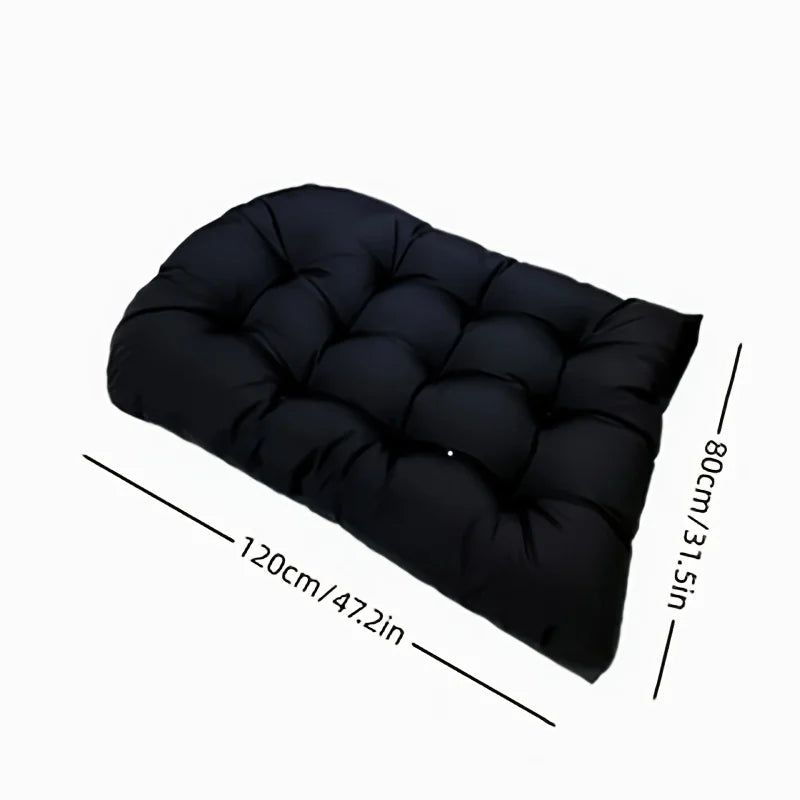 Cojín para Silla Colgante de Huevo y Balancín | Almohadilla Acolchada para Asiento de Cesta Interior y Exterior | Cojín Ergonómico de Jardín