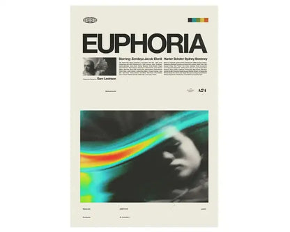 Póster Vintage de Películas y Series Clásicas (Lienzo Retro sin Marco)