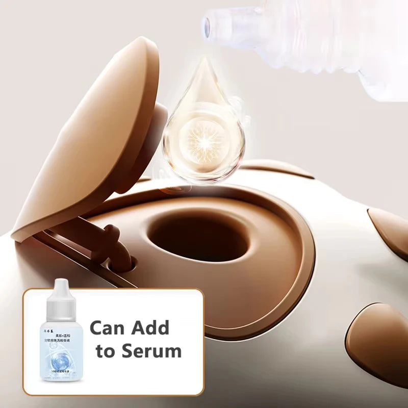 Cepillo de Vapor 3 en 1 para Mascotas - Cepillo Eléctrico con Spray, Masaje y Púas de Silicona Suave para Perros y Gatos