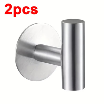 Gancho de Pared de Acero Inoxidable de Alta Resistencia | Colgador de Toallas, Abrigos y Utensilios para Baño y Cocina