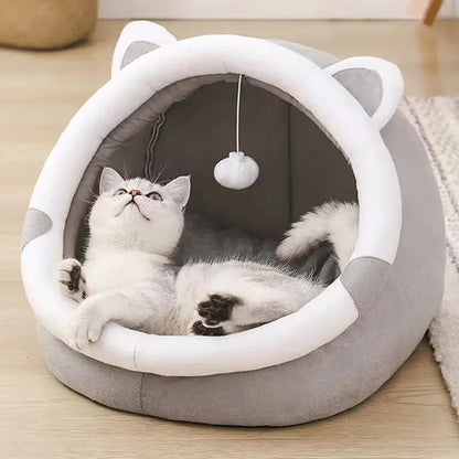 Tienda Cueva Térmica Plegable para Gatos y Perros Pequeños (Lavable)