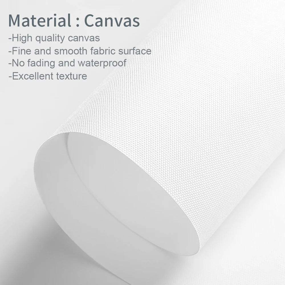 Set de Lienzos (1/3 pzs) con Flores de Peonía Beige - Arte Botánico Moderno Nórdico