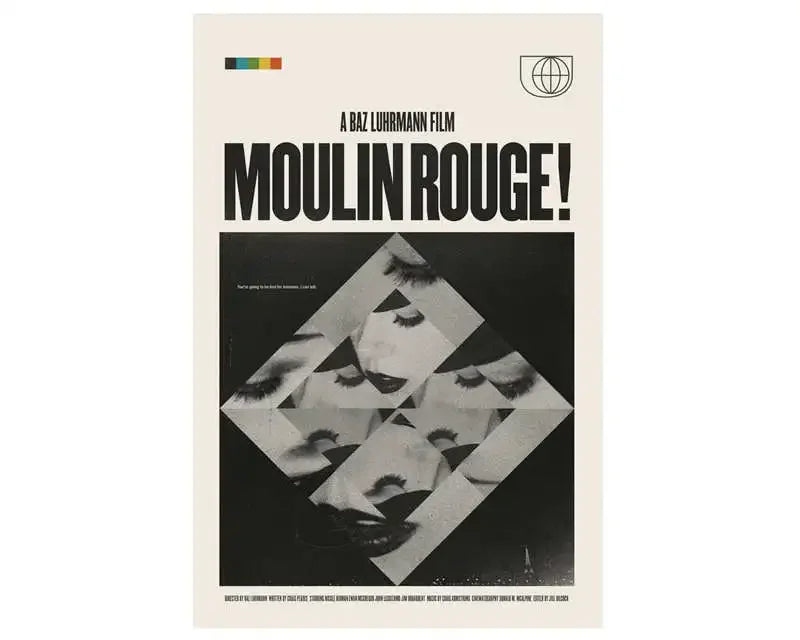 Póster Vintage de Películas y Series Clásicas (Lienzo Retro sin Marco)