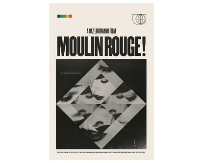 Póster Vintage de Películas y Series Clásicas (Lienzo Retro sin Marco)