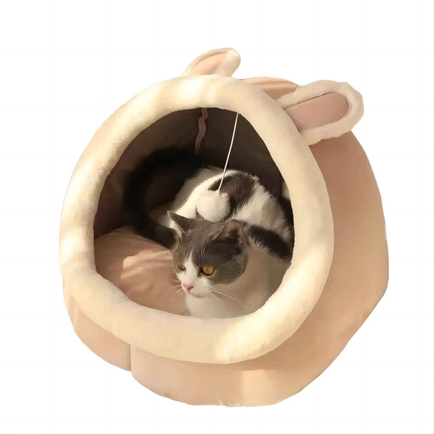 Tienda Cueva Térmica Plegable para Gatos y Perros Pequeños (Lavable)