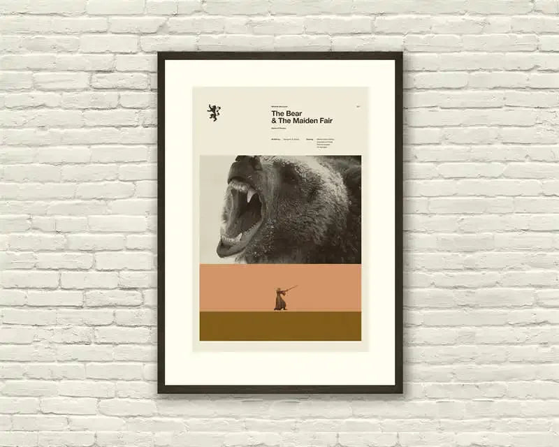 Póster Vintage de Películas y Series Clásicas (Lienzo Retro sin Marco)