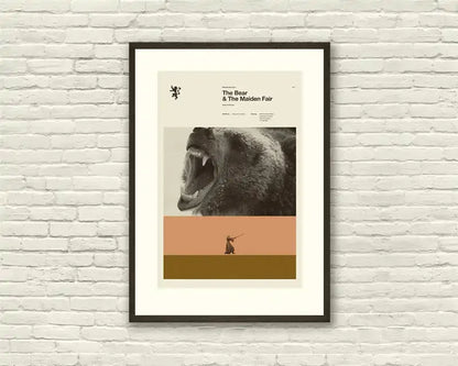 Póster Vintage de Películas y Series Clásicas (Lienzo Retro sin Marco)